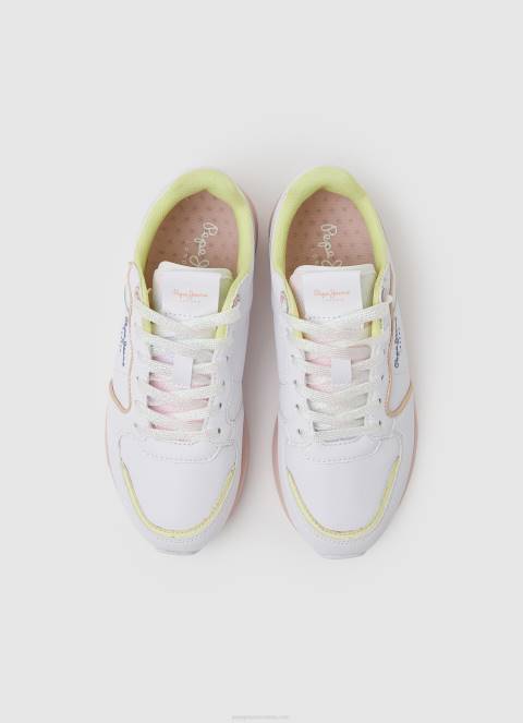 djevojka bijela york candy tenisice za trčanje Pepe Jeans JZ8H1311