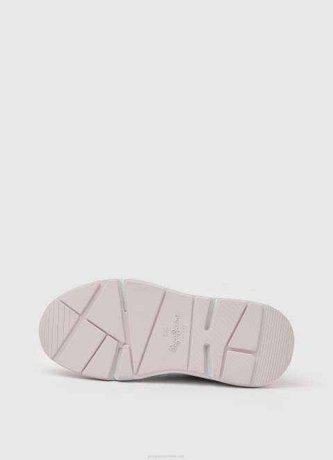 djevojka biserno plava arrow sun kombinirane tenisice Pepe Jeans JZ8H1314