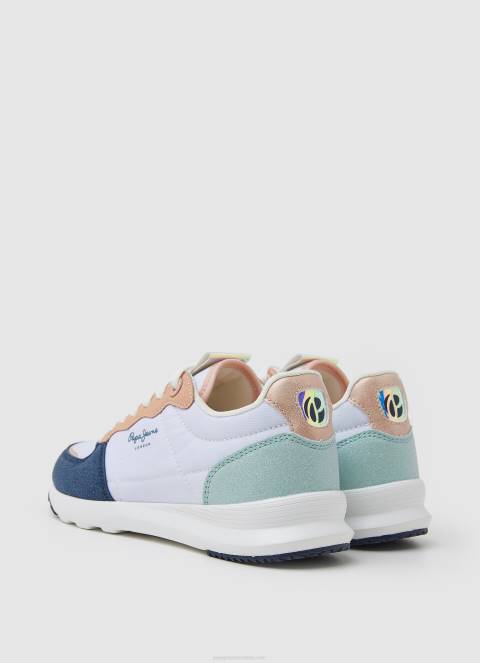 djevojka mornarica york mix kombinirane tenisice Pepe Jeans JZ8H1310