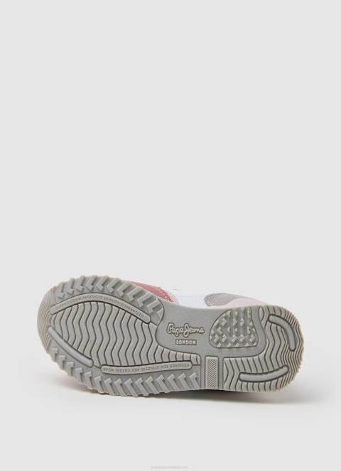 djevojka oprana ruža london basic kombinirane tenisice Pepe Jeans JZ8H1313