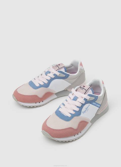 djevojka oprana ruža london basic tenisice za trčanje Pepe Jeans JZ8H1312