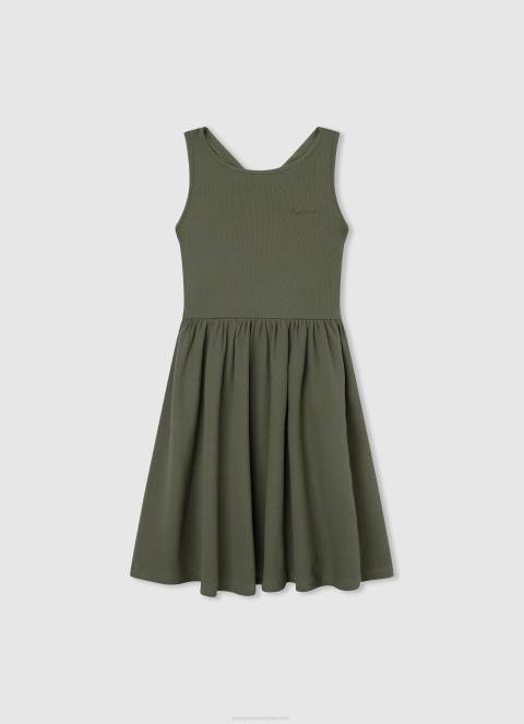 djevojka mousse romantična pamučna haljina Pepe Jeans JZ8H1398