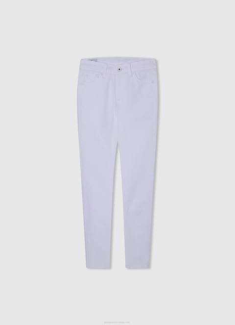 djevojka ocean krep haljina s prekriženim dekolteom Pepe Jeans JZ8H1373