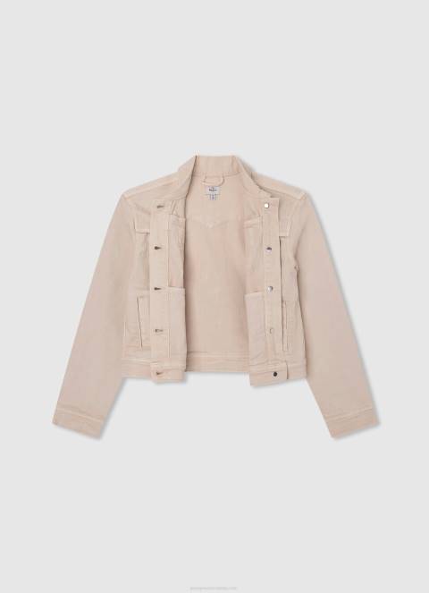 djevojka mlaćenica traper jakna regularnog kroja Pepe Jeans JZ8H1359