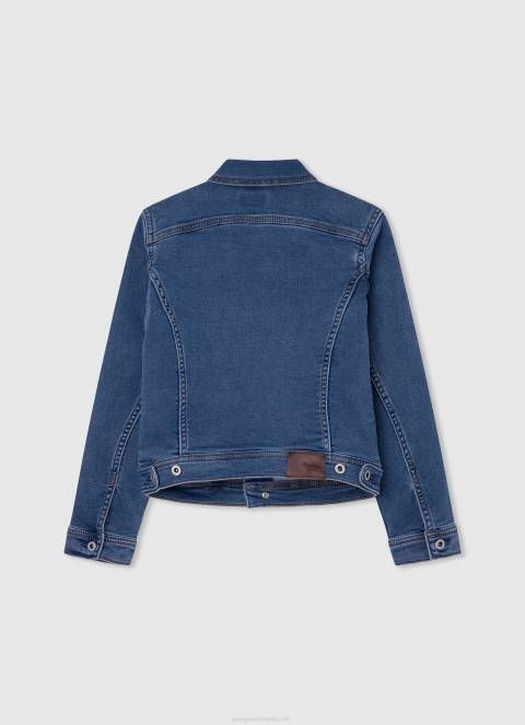 djevojka traper nova berry traper jakna regularnog kroja Pepe Jeans JZ8H1358