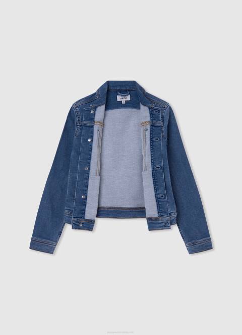 djevojka traper nova berry traper jakna regularnog kroja Pepe Jeans JZ8H1358