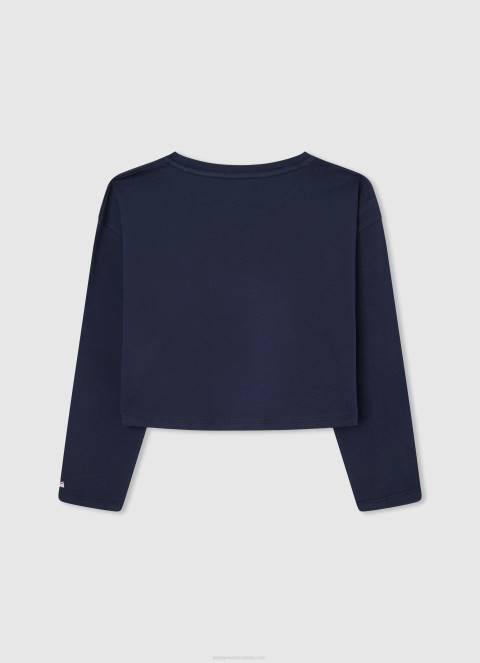 djevojka dulwich pamučna majica dugih rukava Pepe Jeans JZ8H1437