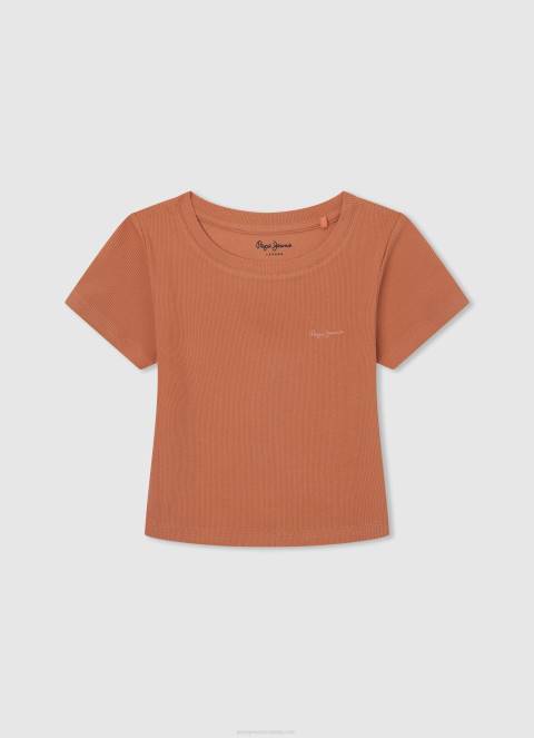 djevojka dulwich pamučna majica s izblijedjelim prugama Pepe Jeans JZ8H1463