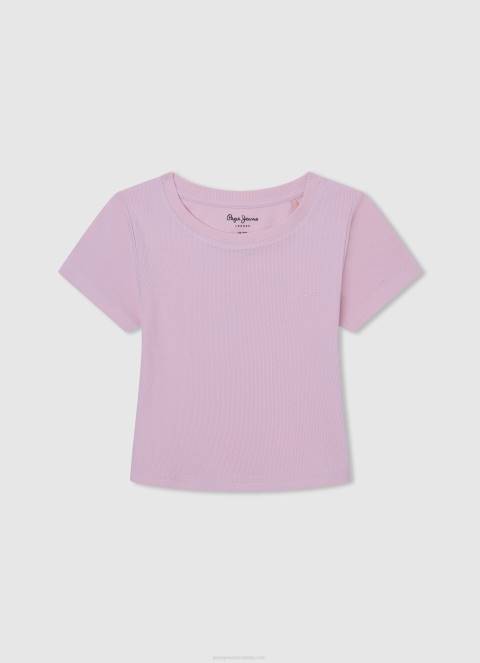 djevojka dulwich pamučna majica s izblijedjelim prugama Pepe Jeans JZ8H1463