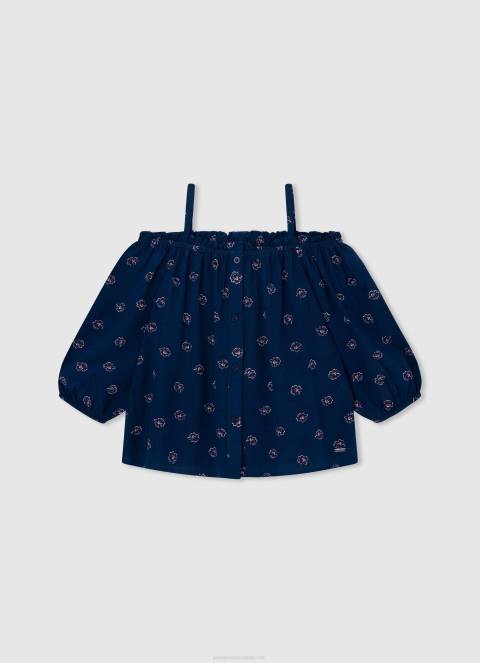 djevojka multi gornji dio s cvjetnim uzorkom siara Pepe Jeans JZ8H1422