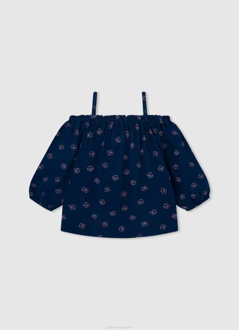 djevojka multi gornji dio s cvjetnim uzorkom siara Pepe Jeans JZ8H1422