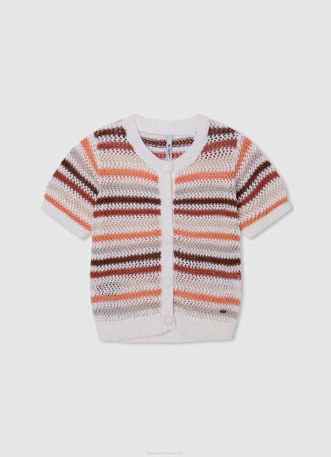 djevojka studio crvena rebrasta pamučna košulja Pepe Jeans JZ8H1420