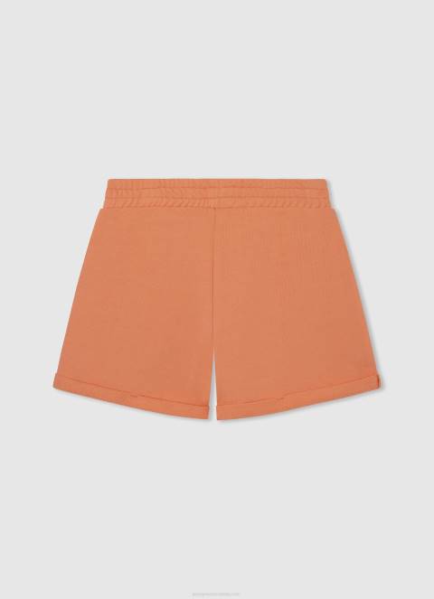 djevojka breskva pamučne kratke hlače s elastičnim strukom Pepe Jeans JZ8H1499