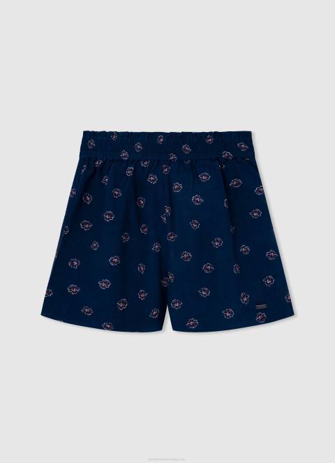 djevojka multi Jules kratke hlače s cvjetnim uzorkom Pepe Jeans JZ8H1489