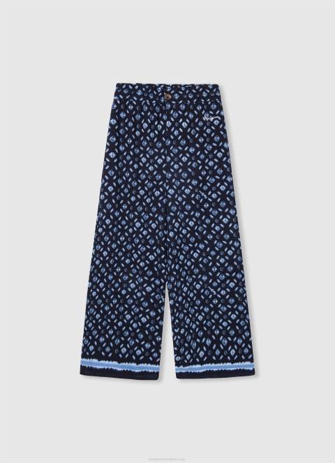 djevojka multi jacqueline široke hlače Pepe Jeans JZ8H1484