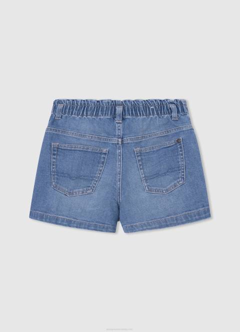 djevojka traper culotte fit traper hlače Pepe Jeans JZ8H1509