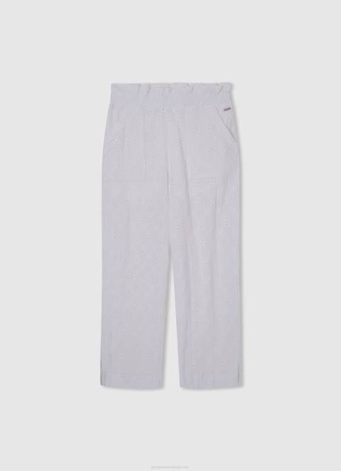 djevojka traper kratke traper hlače s cvjetnim uzorkom Pepe Jeans JZ8H1490