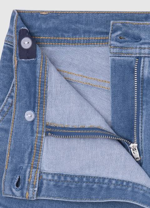 djevojka traper kratke traper suknje regularnog kroja Pepe Jeans JZ8H1511