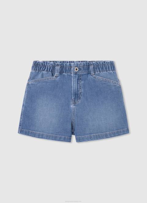 djevojka traper kratke traper suknje regularnog kroja Pepe Jeans JZ8H1511