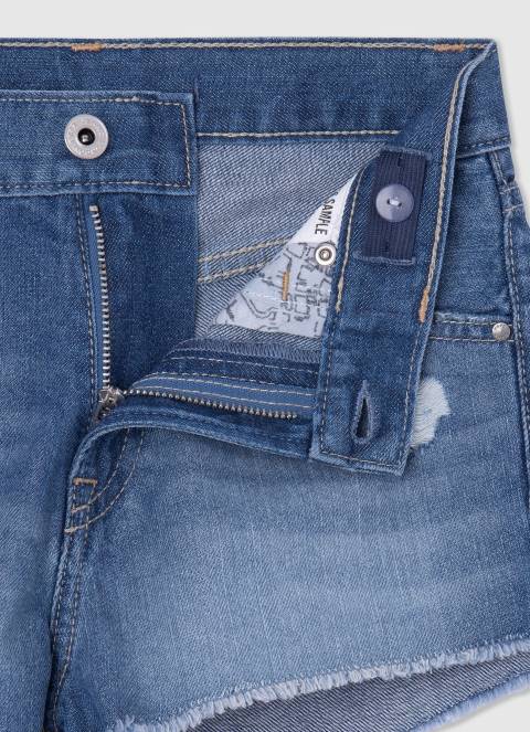 djevojka traper patty poderane kratke traper hlače Pepe Jeans JZ8H1491