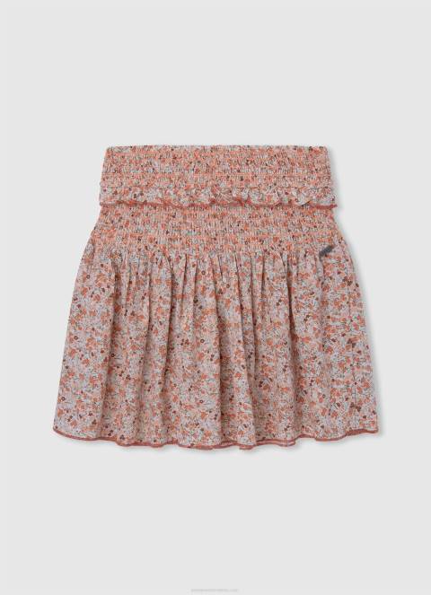 djevojka multi suknja s cvjetnim printom Pepe Jeans JZ8H1396