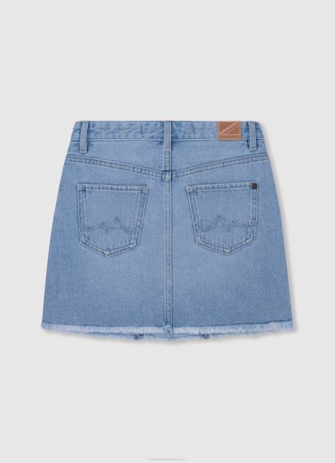 djevojka traper pamučna traper mini suknja Pepe Jeans JZ8H1378