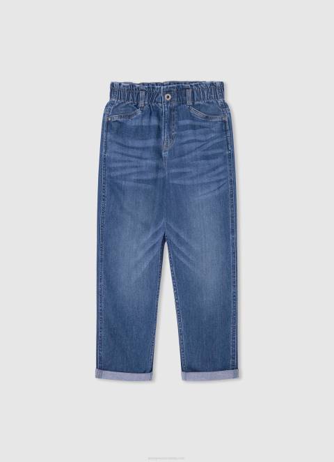 djevojka traper jivey široke traperice visokog struka Pepe Jeans JZ8H1367