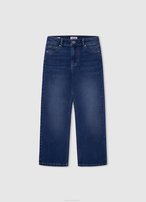 djevojka traper lexa jr široke traperice visokog struka Pepe Jeans JZ8H1360