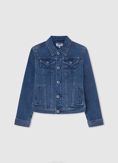 djevojka traper lexa jr široke traperice visokog struka Pepe Jeans JZ8H1360