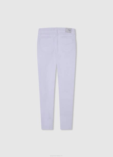 djevojka traper pixlette traperice visokog struka visokog uskog kroja Pepe Jeans JZ8H1371