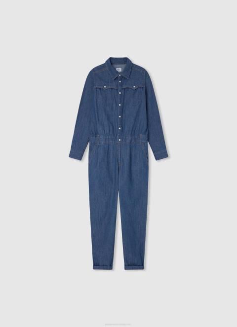 djevojka traper pixlette uske traperice visokog struka Pepe Jeans JZ8H1364