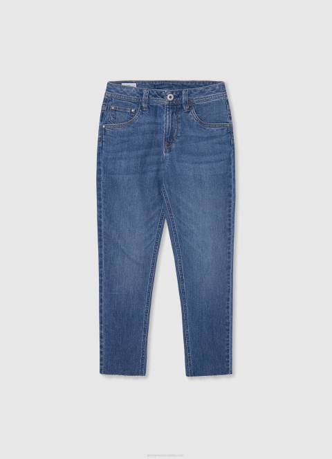 djevojka traper pixlette uske traperice visokog struka Pepe Jeans JZ8H1364