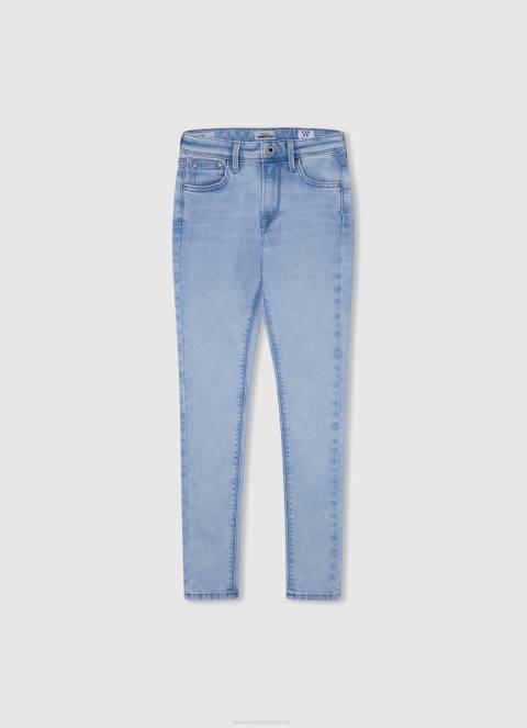 djevojka traper pixlette uske traperice visokog struka Pepe Jeans JZ8H1365