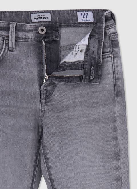 djevojka traper pixlette uske traperice visokog struka Pepe Jeans JZ8H1370