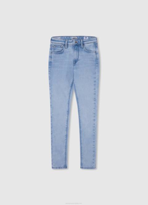 djevojka traper reese taper fit traperice visokog struka Pepe Jeans JZ8H1366