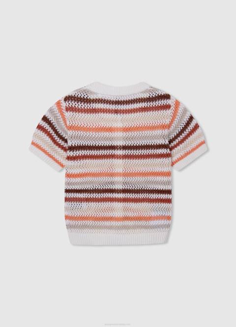 djevojka multi pamučni kardigan s prugastim printom Pepe Jeans JZ8H1417