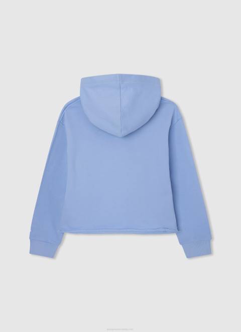 djevojka zaljev pamučna majica s kapuljačom Pepe Jeans JZ8H1415