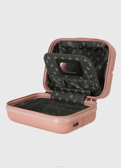 djevojka svijetloružičasta putna torba s utisnutim logotipom Pepe Jeans JZ8H1515