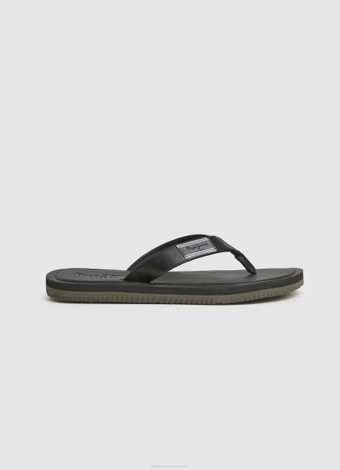 muškarci crno wind surf beach japanke Pepe Jeans JZ8H1275