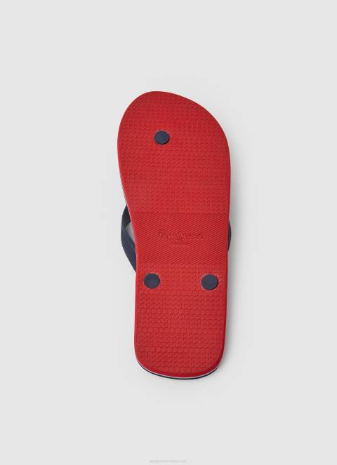 muškarci mornarica bay beach osnovne japanke za plažu Pepe Jeans JZ8H1258