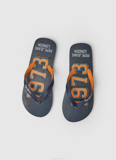 muškarci mornarica japanke za plažu hawi 1973 Pepe Jeans JZ8H1266