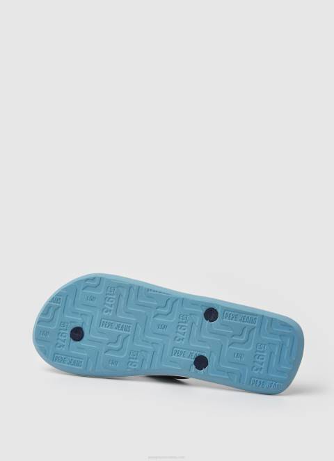 muškarci mornarica japanke za plažu kitova prašuma Pepe Jeans JZ8H1287