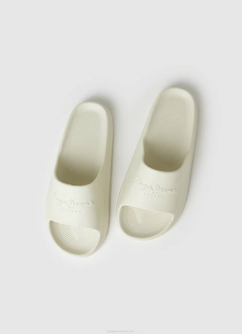 muškarci tvornički bijela japanke za tobogan za plažu Pepe Jeans JZ8H1285