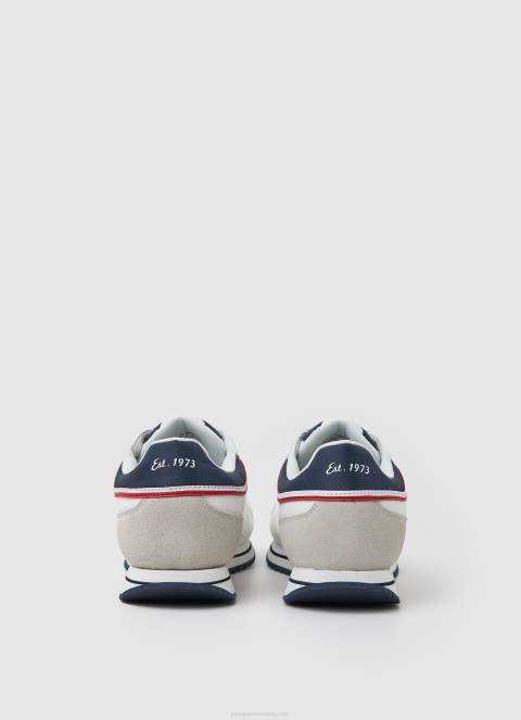 muškarci bijela tour club kombinirane tenisice Pepe Jeans JZ8H1178