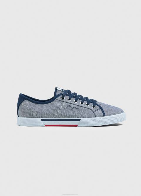 muškarci chambray basic chambray tenisice Pepe Jeans JZ8H1240
