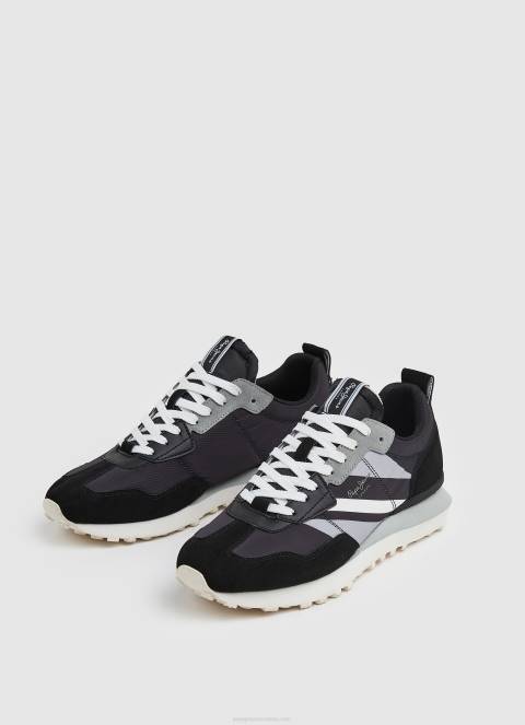 muškarci crno foster man kombinirane tenisice Pepe Jeans JZ8H1199