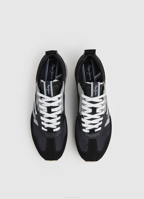 muškarci crno foster man kombinirane tenisice Pepe Jeans JZ8H1199