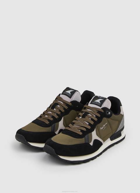 muškarci drveni ugljen brit man studio retro tenisice Pepe Jeans JZ8H1202