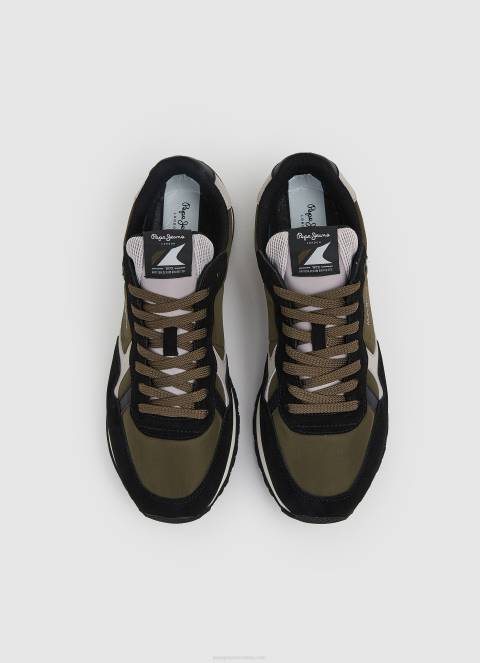 muškarci drveni ugljen brit man studio retro tenisice Pepe Jeans JZ8H1202