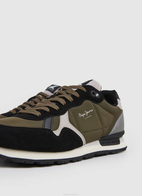 muškarci drveni ugljen brit man studio retro tenisice Pepe Jeans JZ8H1202